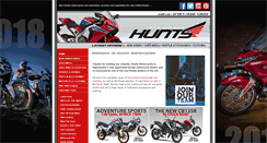 Desktop Screenshot of huntsmotorcycles.co.uk